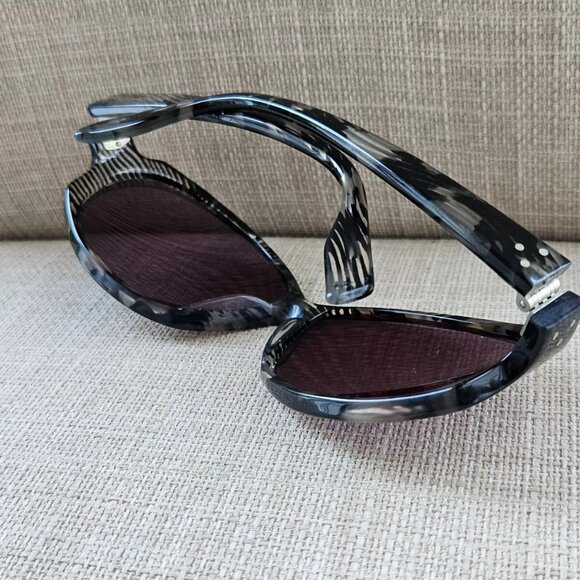 Beausoleil Paris Women Sunglasses Black/Clear S215 441 61[]13 125 Made in France - Picture 5 of 12